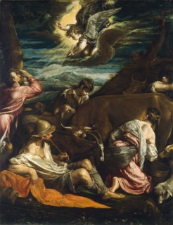 The Annunciation to the Shepherds, probably 1555/1560.