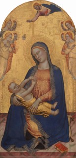 Madonna and Child with God the Father Blessing and Angels, c. 1370/1375.