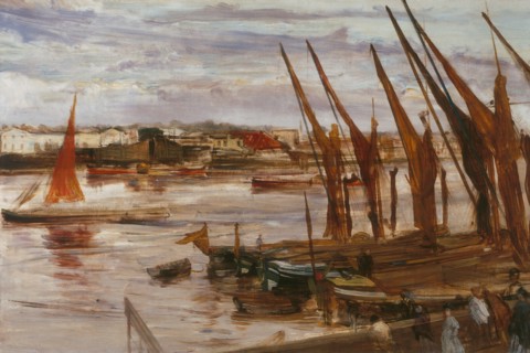 Battersea Reach, c. 1863.