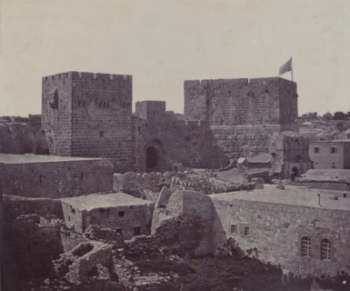 Jerusalem - Section of Old City, 1857.