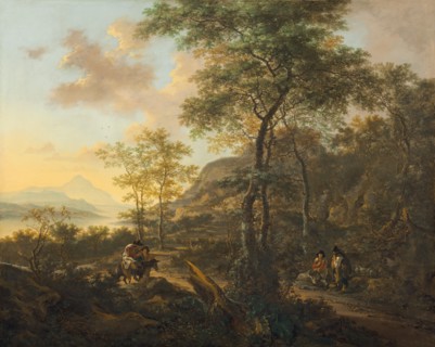 An Italianate Evening Landscape, c. 1650.