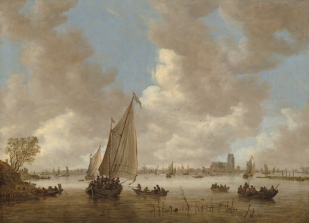View of Dordrecht from the North, early 1650s.