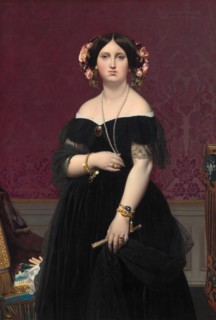 Madame Moitessier, 1851.