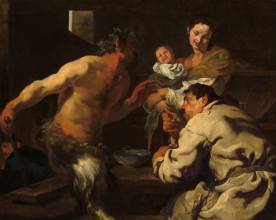 The Satyr and the Peasant, possibly c. 1623/1626.