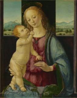 Madonna and Child with a Pomegranate, 1475/1480.