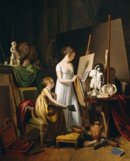A Painter's Studio, c. 1800.