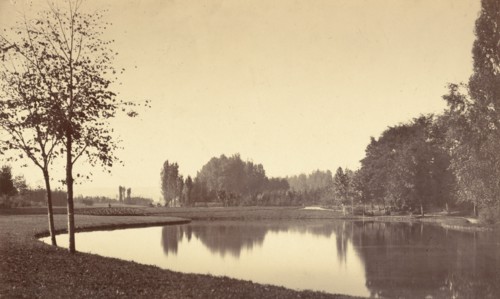 Bois de Boulogne, 1858.