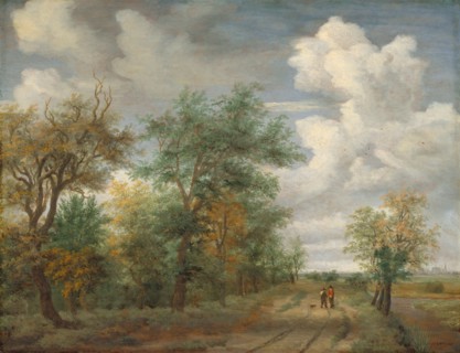 Wooded Landscape with Figures, c. 1658.