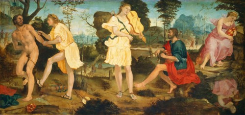 Apollo and Marsyas, c. 1540.