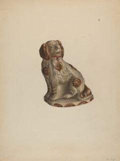 Prince Charles Spaniel, c. 1938.