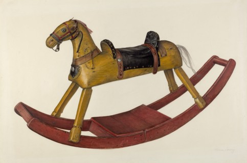 Rocking Horse, c. 1941.