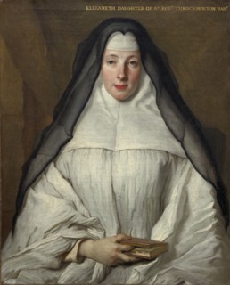 Elizabeth Throckmorton, Canoness of the Order of the Dames Augustines Anglaises, 1729.