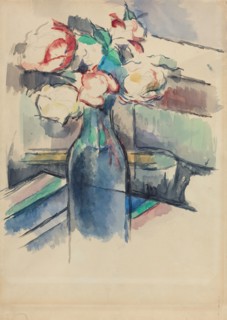 Roses in a Bottle [recto], 1900/1904.