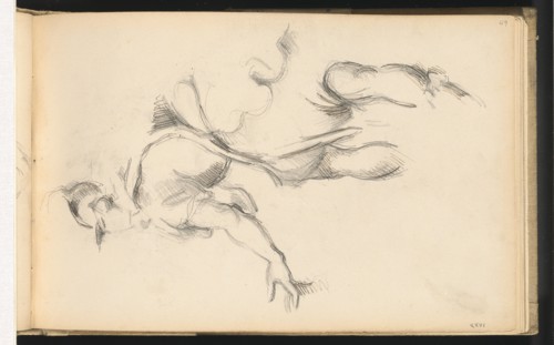 Study of the Allegorical Figure France in Rubens' "The Exchange of the Two Princesses", 1882/1885.
