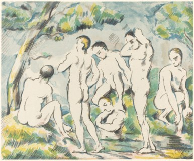 The Bathers (Small Plate), 1897.