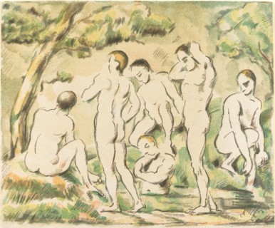 The Bathers (Small Plate), 1897.