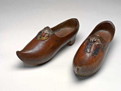 Pair of Wooden Shoes (Sabots) [right], 1889/1890.