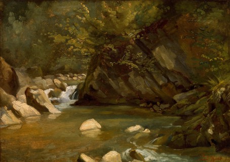 Woodland Stream, c. 1840.