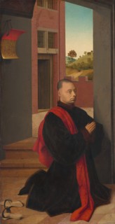 Portrait of a Male Donor, c. 1455.