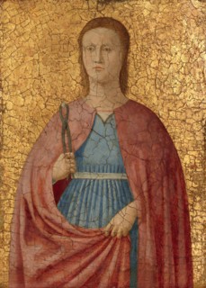 Saint Apollonia, c. 1455/1460. Creator: Piero della Francesca.