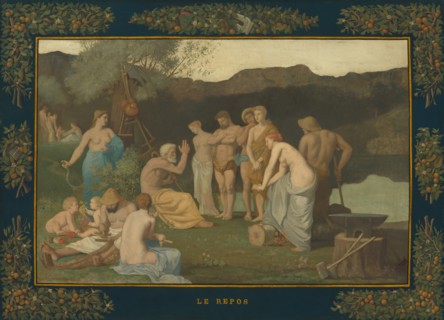 Rest, c. 1863.