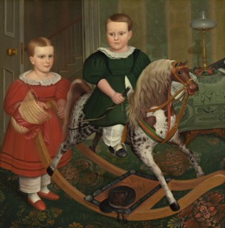 The Hobby Horse, c. 1840.