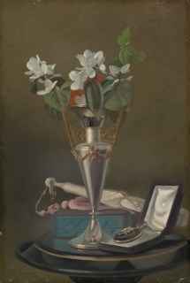 Still Life with Fan and Pendant, c. 1865/1875.