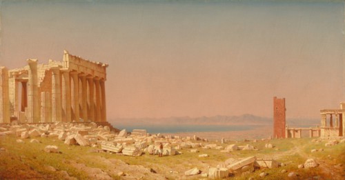 Ruins of the Parthenon, 1880.