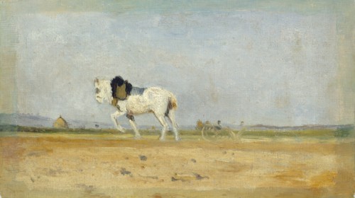 A Plow Horse in a Field, 1870/1874.