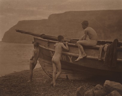 In Puris Naturalibus (In a State of Nature), 1880s.