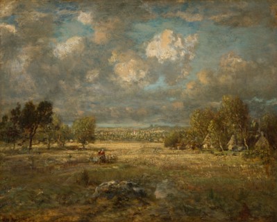 Countryside in Picardy, 1860.