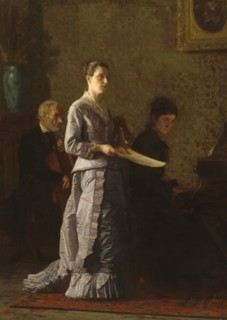 Singing a Pathetic Song, 1881.