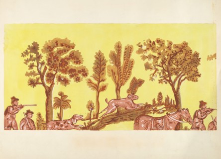 Bandbox Design (Rabbit Hunt), 1935/1942.