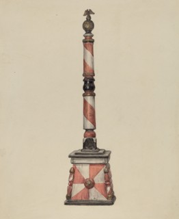 Barber Pole, 1935/1942.