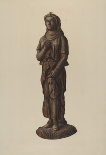 Cigar Store Indian, 1935/1942.