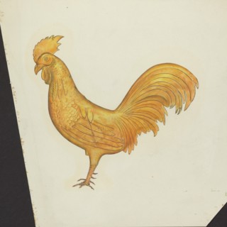 Cock Weather Vane, 1935/1942.