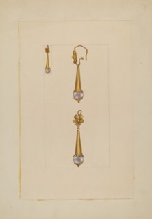 Earrings, 1935/1942.