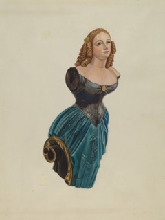 Figurehead: "Jenny Lind", 1935/1942.