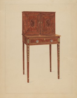 Lady's Writing Cabinet, 1935/1942.