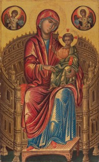 Madonna and Child on a Curved Throne, c. 1260/1280.