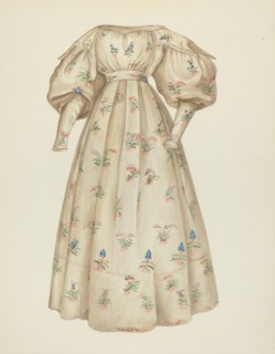 Muslin Dress, 1935/1942.