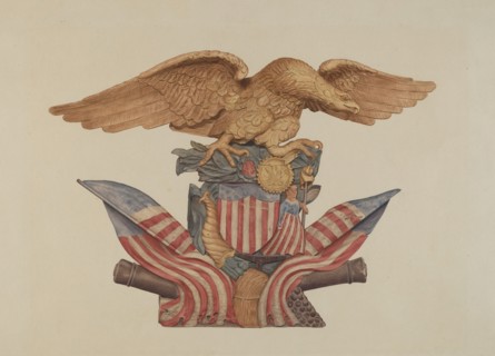 Pine Ornament (Eagle), 1935/1942.