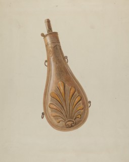 Powder Flask, 1935/1942.