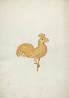 Rooster Weather Vane, 1935/1942.
