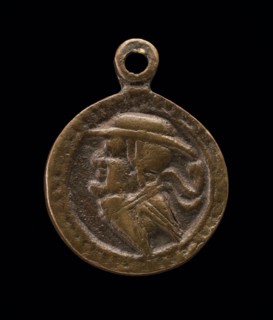 Satirical Head of a Cardinal [reverse], c. 1540.