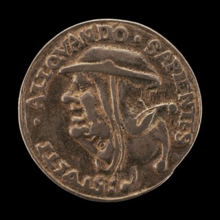 Satirical Head of a Cardinal [reverse], c. 1540.
