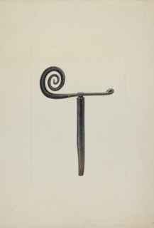 Shutter Fastener, 1935/1942.