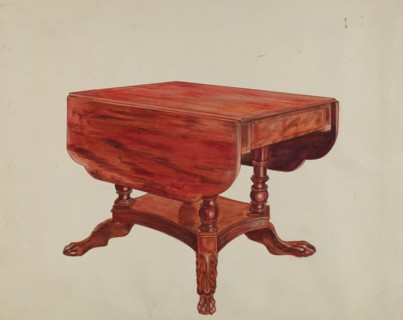 Table-drop Leaf, 1935/1942.