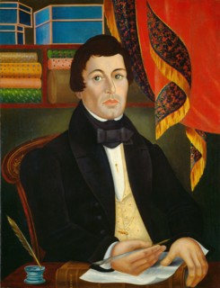 Textile Merchant, c. 1840.