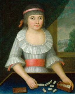 The Domino Girl, c. 1790.